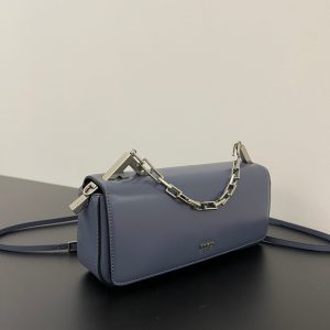 20230417_i1681732018_578_1_jpg FendiI MINI FIRST SIGHT 23 BAG IN INDIGO BLUE CALFSKIN WITH SILVER HARDWARE