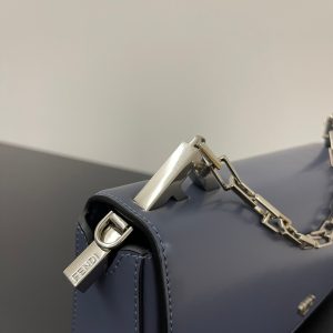 20230417_i1681732018_5984_7_jpg FendiI MINI FIRST SIGHT 23 BAG IN INDIGO BLUE CALFSKIN WITH SILVER HARDWARE