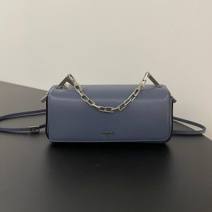 20230417_i1681732018_8367_0_jpg FendiI MINI FIRST SIGHT 23 BAG IN INDIGO BLUE CALFSKIN WITH SILVER HARDWARE