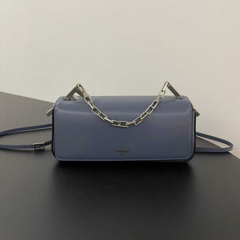 20230417_i1681732018_8367_0_jpg FendiI MINI FIRST SIGHT 23 BAG IN INDIGO BLUE CALFSKIN WITH SILVER HARDWARE