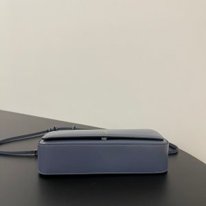 20230417_i1681732018_988_3_jpg FendiI MINI FIRST SIGHT 23 BAG IN INDIGO BLUE CALFSKIN WITH SILVER HARDWARE