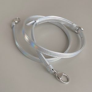 MICRO LADY 12 BAG IN SILVER LAMBSKIN