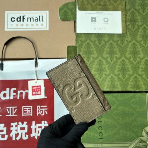 20230503_i1683103969_9606_1_jpg CARD HOLDER 12 IN MOSS GREEN EMBOSSED CALFSKIN