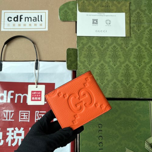 20230518_i1684393693_2052_1_jpg WALLET 11 IN ORANGE EMBOSSED CALFSKIN