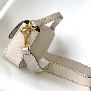 Fendi Baguette 27 Bag Beige Calfskin Ghw