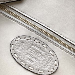 Fendi Baguette 27 Bag Beige Calfskin Ghw