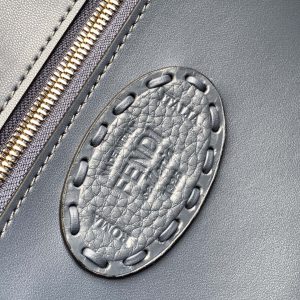 Fendi Baguette 27 Bag Blue Calfskin Ghw