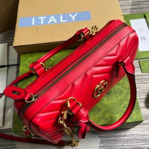 20230520_i1684595519_1608_6_jpg GG MARMONT MATELASSE 27 HANDBAG CHERRY RED CALFSKIN