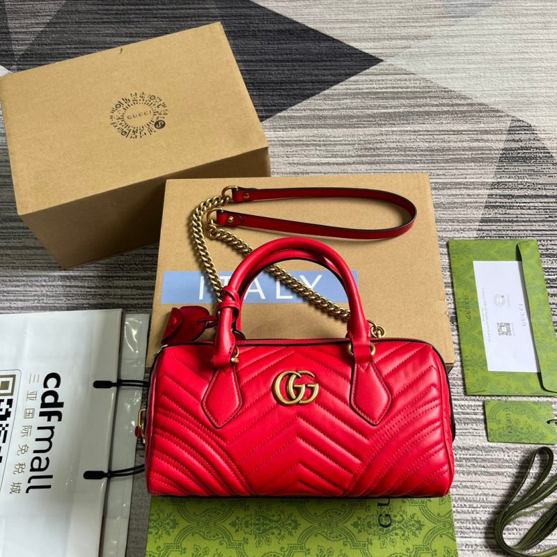 20230520_i1684595519_8824_0_jpg GG MARMONT MATELASSE 27 HANDBAG CHERRY RED CALFSKIN