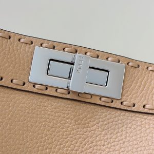 20230527_i1685182465_4271_3_jpg PEEKABOO ISEEU 33 IN CIDER BROWN GRAINED CALFSKIN SILVER HARDWARE