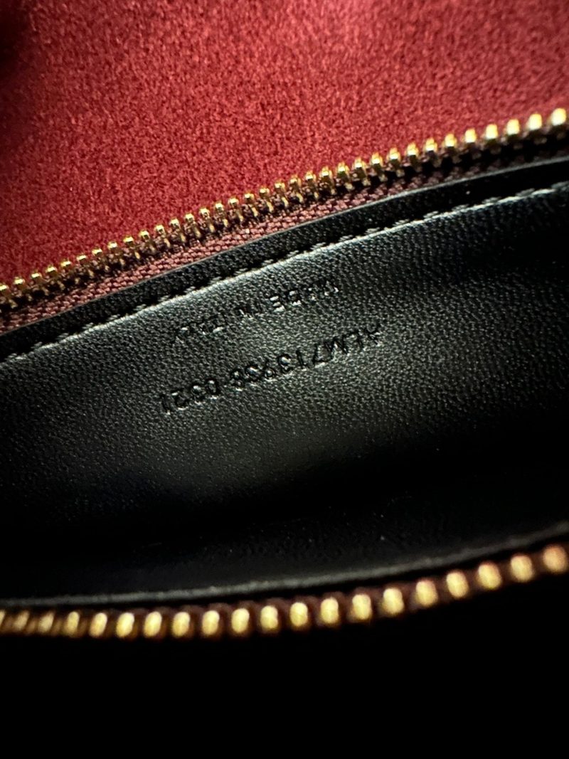 le 5a7 small 23cm burgundy calfskin