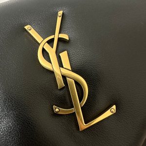 SL 26cm Calypso Chain Bag Black Leather