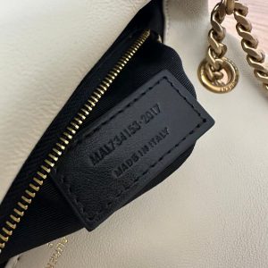SL 26cm Calypso Chain Bag White Leather