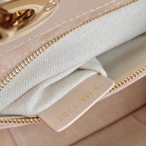 LADY 25 HANDBAG IN BEIGE CALFSKIN