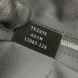 FendiI STRIKE LARGE 46 FF MIDNIGHT BLUE JACQUARD FABRIC BACKPACK