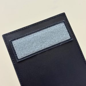 FendiI STRIKE 41 MEDIUM FF MIDNIGHT BLUE JACQUARD FABRIC BACKPACK