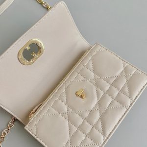 miss caro mini 19 cream calfskin
