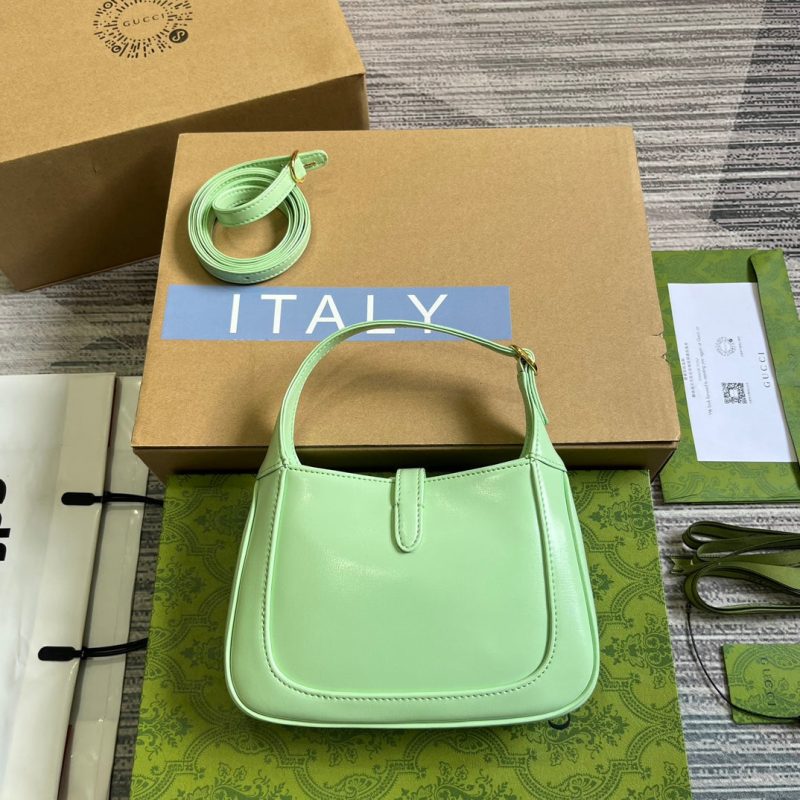 20230612_i1686577832_7911_1_jpg GG JACKIE MINI 19 SHOULDER BAG IN LIGHT GREEN CALFSKIN