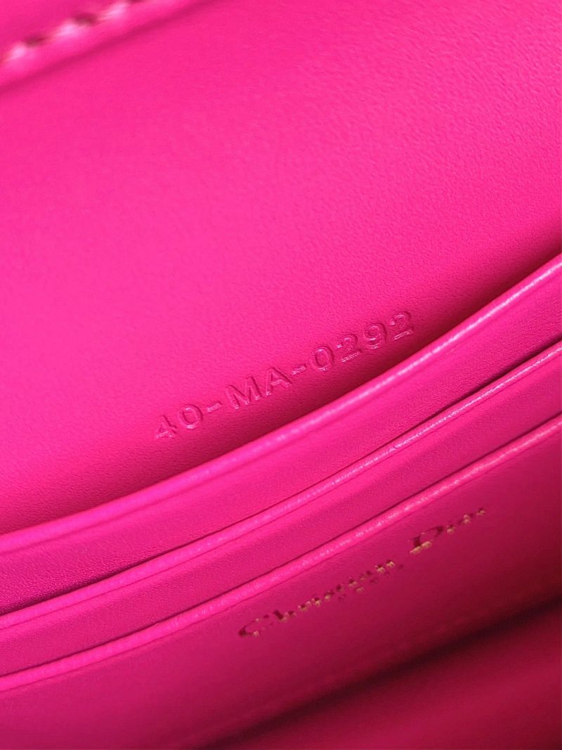 LADY 21 CHAIN BAG IN HOT PINK LAMBSKIN