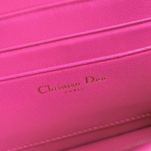 LADY 21 CHAIN BAG IN HOT PINK LAMBSKIN