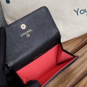 20230713_i1689238771_2985_8_jpg_1f78b5b4-b09f-475f-ade2-e5758191d771 cc small wallet 11cm black caviar light gold hardware