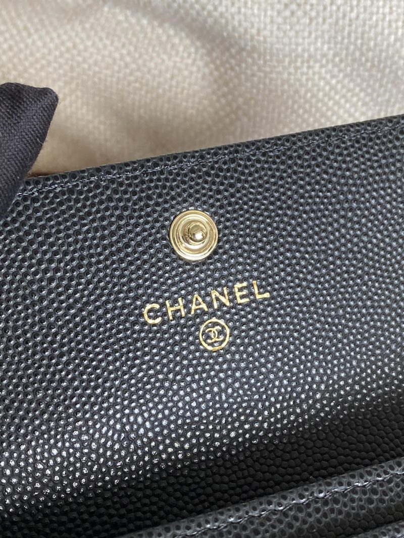 20230713_i1689238771_8875_7_jpg_a0ebd8a3-ce98-4cb9-b85c-e26b43164dc8 cc small wallet 11cm black caviar light gold hardware