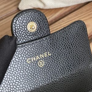 20230717_i1689589168_6330_7_jpg_8b09827f-ddd9-4843-a6cb-0ed034922689 cc small wallet 11cm black caviar gold hardware