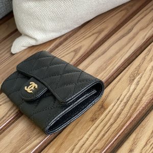 20230717_i1689589168_6994_3_jpg_2f97da02-c50a-4acc-9dff-46229e100c5c cc small wallet 11cm black caviar gold hardware