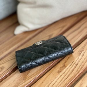20230717_i1689589222_3704_4_jpg_e7dbc392-f100-42c9-874b-0fbc547aaa14 cc small wallet 11cm black caviar silver hardware