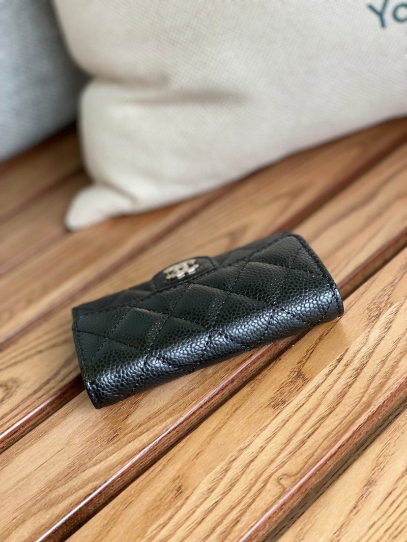 20230717_i1689589222_3704_4_jpg_e7dbc392-f100-42c9-874b-0fbc547aaa14 cc small wallet 11cm black caviar silver hardware