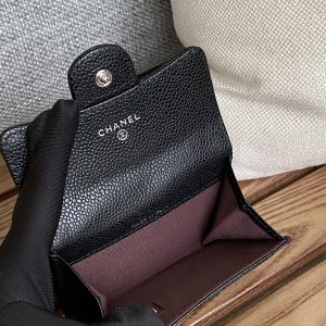 20230717_i1689589222_3805_8_jpg_b29d3d09-c27d-40b8-bd19-f024e4629dcc cc small wallet 11cm black caviar silver hardware