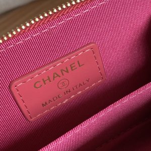 CC 22A Zippy Coin Purse Pink Caviar GHW 223902