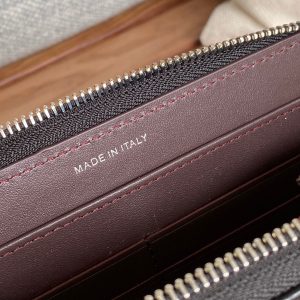 CC Zippy Long Wallet 19.5cm Black Sheepskin Sliver Steel 223943