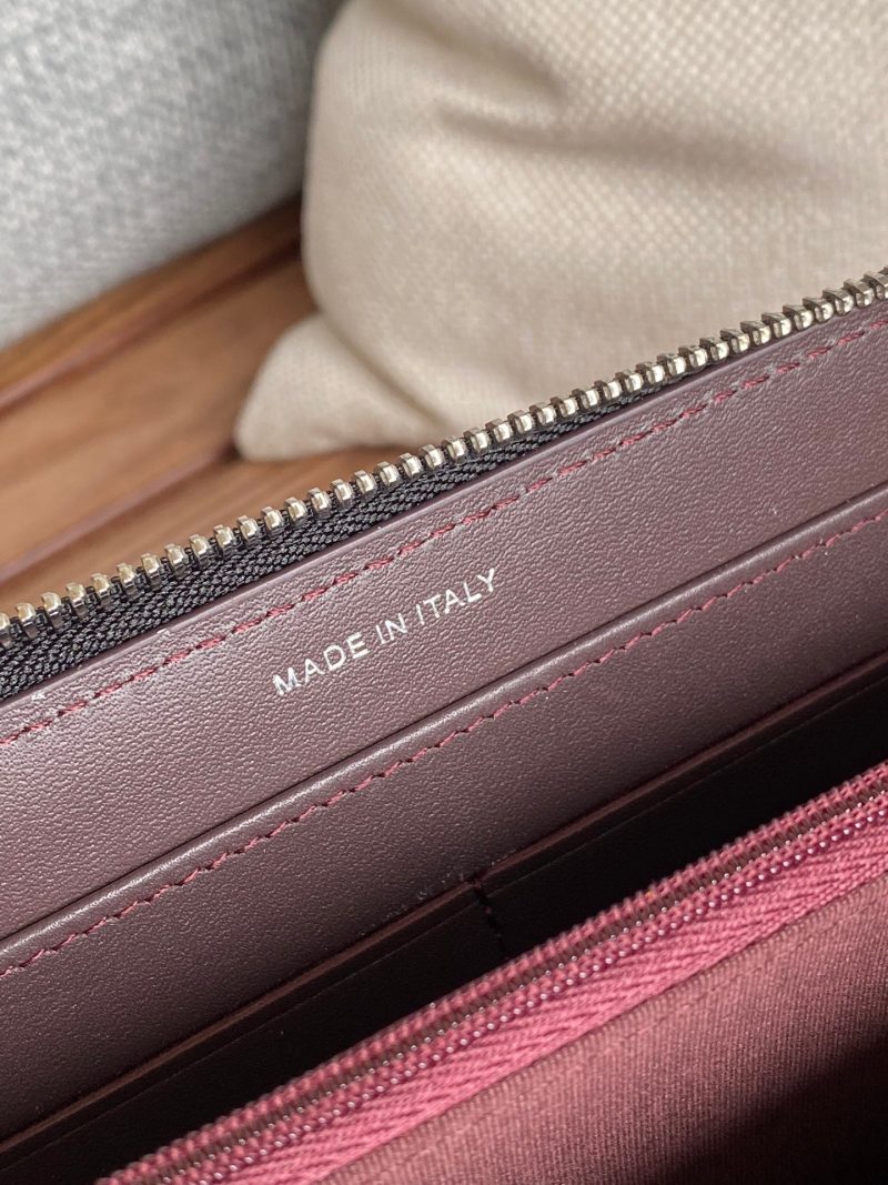 CC Zippy Long Wallet 19.5cm Black Caviar Sliver Steel 223947