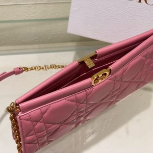 cd caro colle noire 27.5 pink calfskin