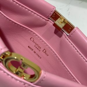 cd caro colle noire 27.5 pink calfskin