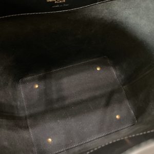 le 37 20cm black shiny calfskin