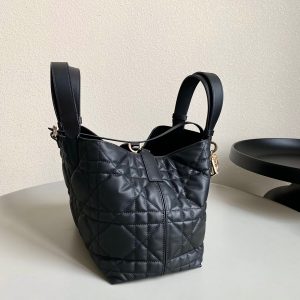 TOUJOURS 28 BAG IN BLACK LAMBSKIN