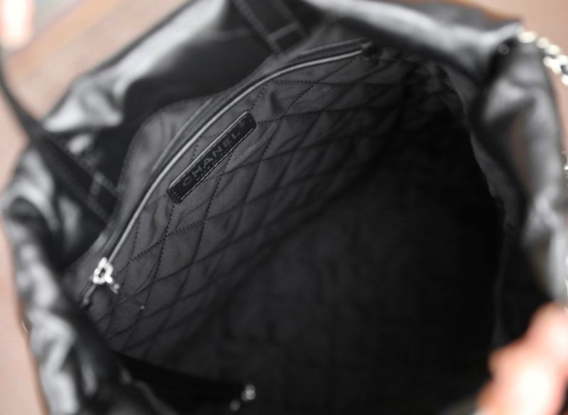 CC 2025 Backpack 34cm Black Soft Calfskin 335087