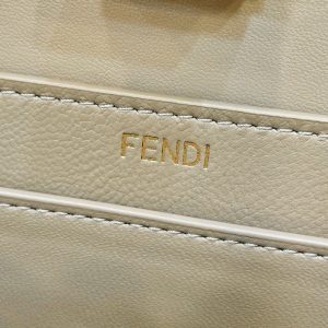 20230819_i1692427821_7671_5_jpg PEEKABOO ISEEU 27 IN MEDIUM BROWN INTERLACED CALFSKIN GOLD HARDWARE