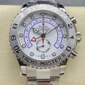 Rolex Yacht-Master II 44mm Silver White Dial