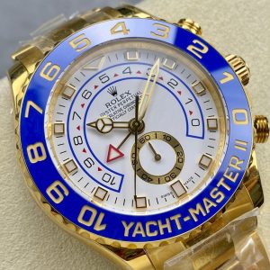 Rolex Yacht-Master II 44mm Gold White Dial