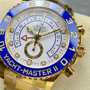 Rolex Yacht-Master II 44mm Gold White Dial