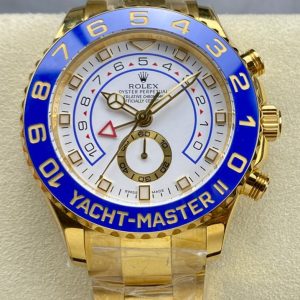 Rolex Yacht-Master II 44mm Gold White Dial