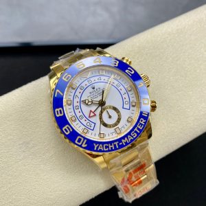 Rolex Yacht-Master II 44mm Gold White Dial