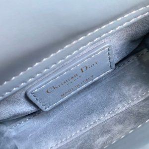 MICRO LADY 12 BAG IN BLUE SAPPHIRE LAMBSKIN