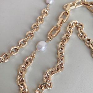 LADY 21 CHAIN BAG IN HOT PINK LAMBSKIN