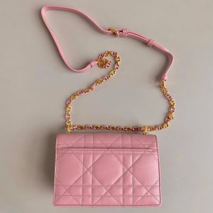 20230902_i1693659097_3649_2_jpg MISS CARO 17 CHAIN BAG IN HOT PINK LAMBSKIN