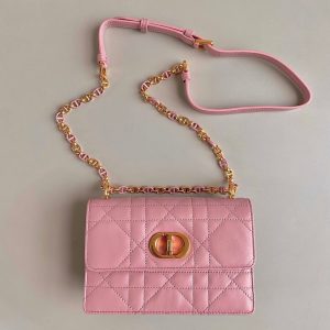 20230902_i1693659097_4524_1_jpg MISS CARO 17 CHAIN BAG IN HOT PINK LAMBSKIN
