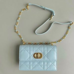 20230904_i1693823837_3914_0_jpg MISS CARO 17 CHAIN BAG IN LIGHT BLUE LAMBSKIN